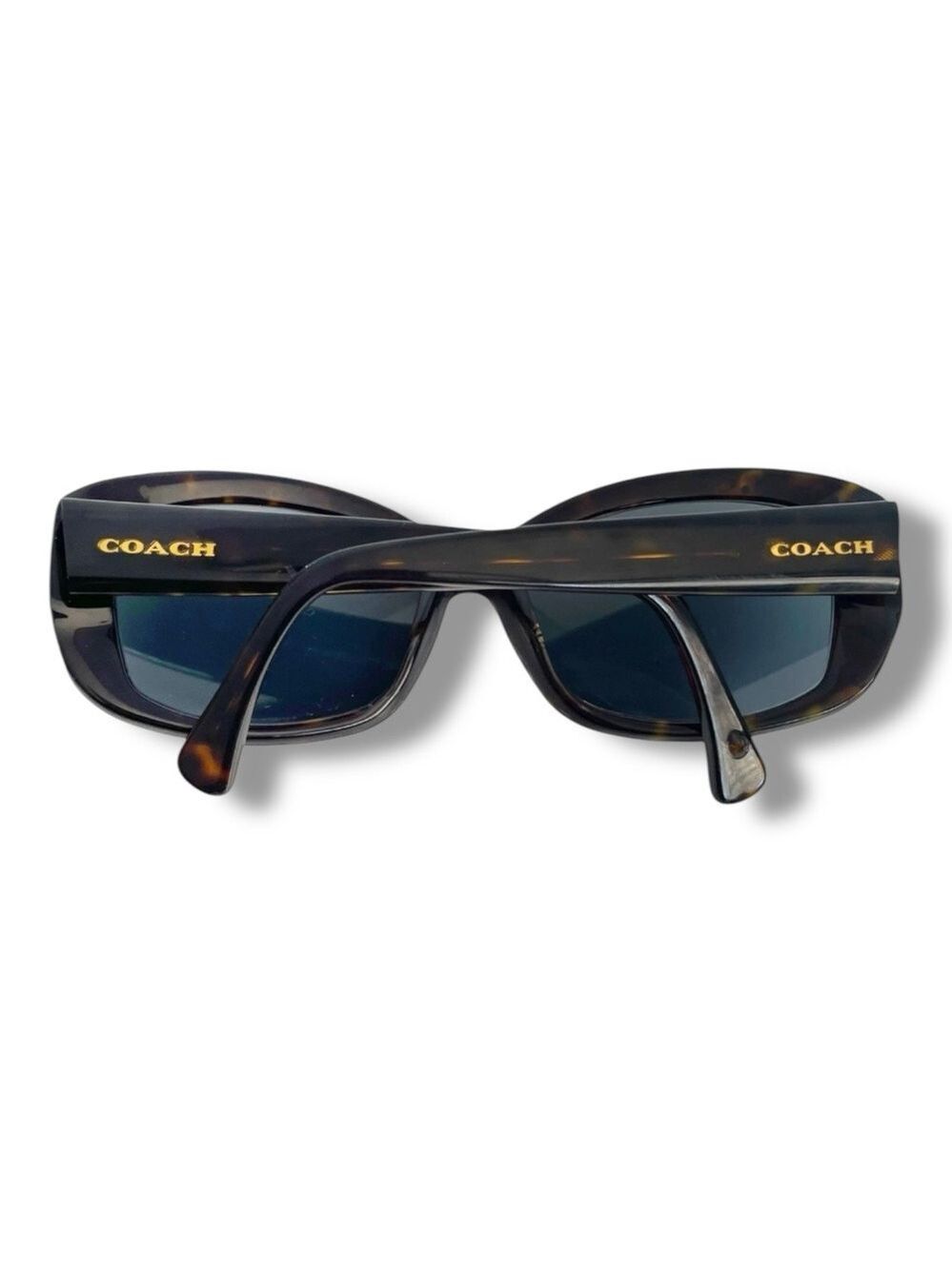 Coach HC8161 Celeste Dark Tortoise Oversized Square Sunglasses 55-18-135 - Picture 4 of 11